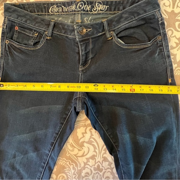 Converse One Star brand jean, size 12, fabric cotton/spandex. - Picture 5 of 6